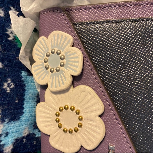 Coach wallet dusty lavender soft wallet - Picture 3 of 9